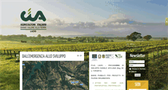 Desktop Screenshot of cialazio.it