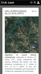 Mobile Screenshot of cialazio.it